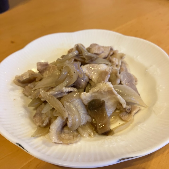 豚バラとザーサイの簡単炒め!